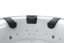 Load image into Gallery viewer, WB-5035 Round Spa Bathtub with Dual Hydrotherapy LED Ambiance Whirlpool Bathtub