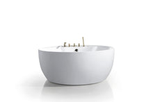 Load image into Gallery viewer, WB-8027 Round Whirlpool massage bathtub With Seat