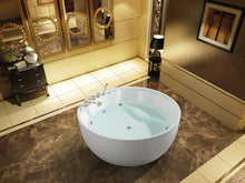 Load image into Gallery viewer, WB-8027 Round Whirlpool massage bathtub With Seat