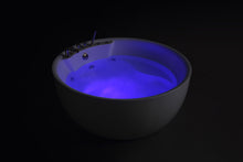 Load image into Gallery viewer, WB-8027 Round Whirlpool massage bathtub With Seat