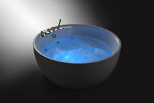 Load image into Gallery viewer, WB-8027 Round Whirlpool massage bathtub With Seat