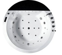 Load image into Gallery viewer, WB-5020A Innovative Round Massage Tub Adjustable Air &amp; Water Flow Bathtubs
