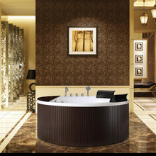 Load image into Gallery viewer, WB-5020A Innovative Round Massage Tub Adjustable Air &amp; Water Flow Bathtubs
